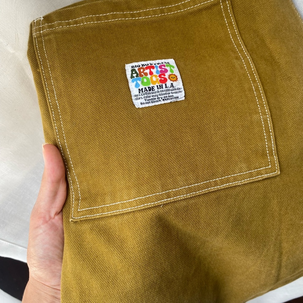Big Bud Press Overalls army green size S